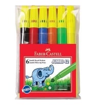 FABER (6 RENK) JUMBI 42 KEÇELİ KALEM