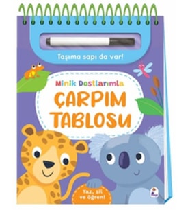 Minik Dostlarımla Çarpım Tablosu – Yaz, Sil ve Öğren
