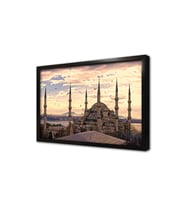 Sultanahmed Camii Gece Çerçeveli Mdf Tablo