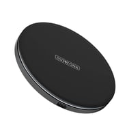 Duzzona W8 15W Masaüstü Wireless Hızlı Kablosuz Şarj Cihazı-(5775) - LOHO7003-8404 (Siyah)