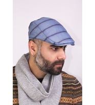 erkek kasket şapkası-9991-kare_mavi