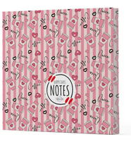 Kahve 8 - Çizgisiz Yan Boyamalı Defter
