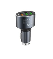 Lexroo ZR-C703Q Micro 2 in 1 Araç Şarj Seti - Siyah