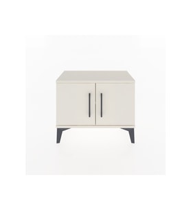 Arges Komodin Tek Raflı 2 Kapaklı 60x30x48 Aytaşı-Aytaşı