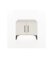 Arges Komodin Tek Raflı 2 Kapaklı 60x30x48 Aytaşı-Aytaşı
