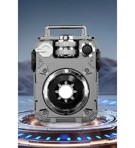 Taşınabilir Bluetooth Hoparlör 10W, Bluetooth 5.3, TWS Destekli, TF Kart Girişli Kablosuz Hoparlör