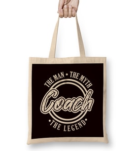 Myn Myth Coach Legend Mentor Trainer Mindset Influencer Blog Bez Çanta Uzun Saplı