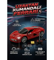 Uzaktan Kumandalı Şarjlı Araba 24 cm Işıklı Ferrari & Lamborghini Model Full Fonksiyonlu Oyuncak