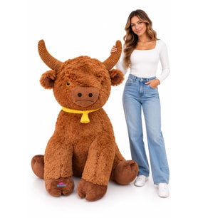 Boynuzlu Dev Peluş Oyuncak Boğa Öküz 130 cm