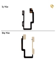 Xiaomi Poco F3 / Redmi K40 Uyumlu Yan Ses Filmi Ses Tuşu Flexi Volume Filmi