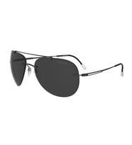 Silhouette 8176 75 9140 Polarize Unisex Güneş Gözlüğü (Siyah - Füme)