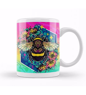 Bumblebee Kupa Bardak Porselen