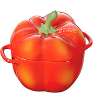 Staub Zwilling/ - Ceramic - Paprika Cocotte - Seramik - Y: 10,7 Cm X G: 15,1 Cm - Hacim: 0,47 L (Çok Renkli)