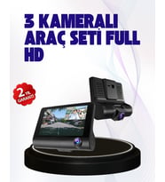 170° Geniş Açılı Araç Kamerası – 4.0” IPS Ekranlı Full HD DVR