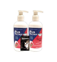 Süper Playboy Tüy Dökücü Krem2 Adet x 250 ml Ceviz Sütlü & Cevizli Rus Merhemi + Yanında Jel