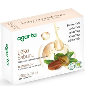 Agarta El Yapımı Doğal Sabun 150GR Leke