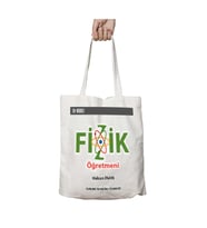 Kişiye Özel Fizik Öğretmeni Quantum iki Tarafı Kalıcı Baskılı Yıkanabilir Çanta