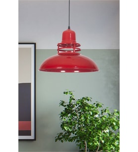Modern Kırmızı Metal Sarkıt Avize, Şık ve Şıklık Katıcı Tasarım
