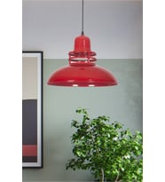 Modern Kırmızı Metal Sarkıt Avize, Şık ve Şıklık Katıcı Tasarım