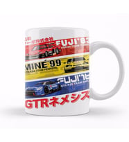 Nissan Gtr  History Kupa Bardak Porselen