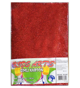 Kids Arts Simli Karton A4 10lu