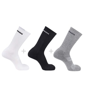 Salomon CREW 3 Pack Çorap (3 Çift) L36937700 Renkli