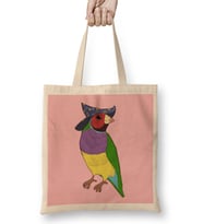 Gouldian Finch Wizard 04 Bez Çanta Uzun Saplı
