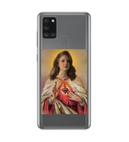 Samsung Galaxy A21S Uyumlu Lana Del Rey Desenli Şeffaf Telefon Kılıfı