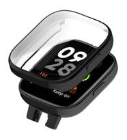 Lexroo Xiaomi Redmi Watch 3 360 Derece Korumalı Kasa ve Ekran Koruyucu Watch Gard 30 - Siyah