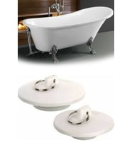 Urve Lavabo Ve Küvet Tıpası Süzgeçi 2 Li Set 1410