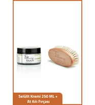 The Touch by Seda Altın Selülit Kremi 250 ML + At Kılı Fırçası