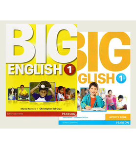 Big English 1 Pupil's Book and Activity Book with Downloadable Audios