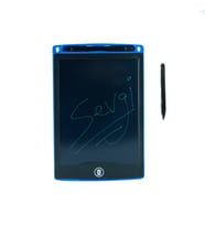 Çocuk Yazı Tahtası Dijital Ekran Kalemli 20*15 Cm Mavi