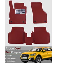 AUDİ Q2 (2016-2020) Uyumlu EVA Paspas Tam Set–Araca Özel,Su Geçirmez,Hızlı ve Kolay Montaj