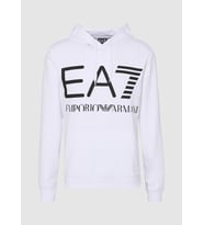 EA7 Erkek Kapüşonlu Sweatshirt 6KPM69 PJBWZ U007299 - BEYAZ 