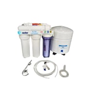 Su Arıtma Cihazı 12 Lt Depo - Vontron Membran - Çift Karbon Pompasız (Krem)