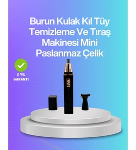 Sessiz Çalışan Tüy Düzeltici Burun Kulak Makinesi