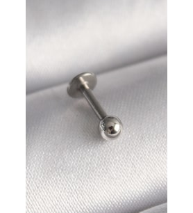 316L Çelik Gümüş Renk Topçuk Piercing
