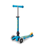Mini Micro Scooter Deluxe Foldable Led Ocean Blue MCR.MMD200 (Standart)