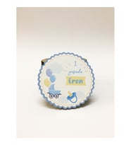 bebek hatırası ahşap magnet