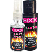 Sıxx 3X Etkişekillenme Kremi + 30 Ml Delaysprey