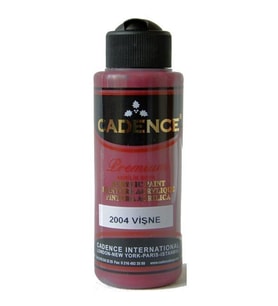 Cadence Premium Akrilik Boya 120 ml. 2004 Vişne 