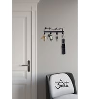 Kuş Motifli Dekoratif Anahtar Askısı - Askılık - Askı - Anahtarlık - Banyo Askısı