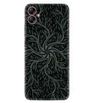 Samsung Galaxy A05 Kılıf Silikon Desen Özel Seri Sarmaşıklar 1675