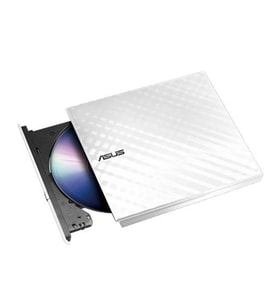 Asus Sdrw-08D2S-U Lıte 8X Harici Dvdrw Slim, Beyaz Dvd Yazıcı Writer