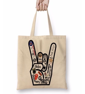 Rock n' Roll Bez Çanta Uzun Saplı