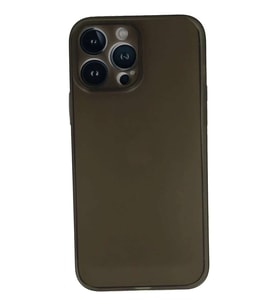 iPhone 13 Pro Max Kılıf PP Ultra İnce Kapak - Gri