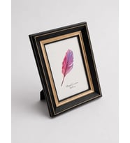 Kişiye Özel Baskılı Camlı Fotoğraf Çerçevesi – 10 × 15 cm İç Ölçü – 14 × 19 cm Dış Ölçü – Siyah & Gümüş