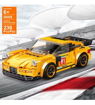 Teknik Porsche 911  CS Lego Araba Porsche Lego Araba Yapı Blok Oyuncak Araba - 250+ Parça