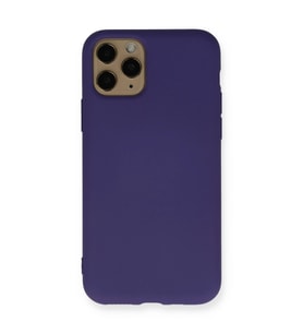 İphone 11 Kılıf Nano İçi Kadife - Mor